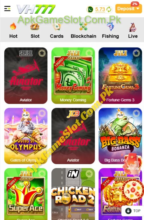 VH777 Game Download apk